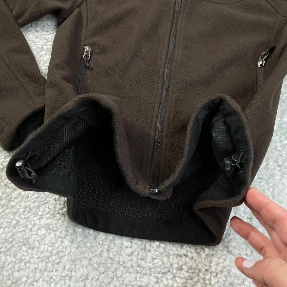 The North Face Windwall Jacket Brown Womens Small